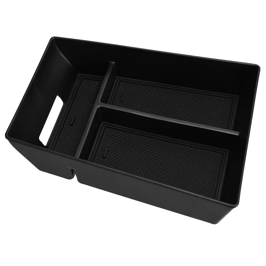 Черный ящик для хранения на подлокотнике центральной консоли лоток-органайзер с