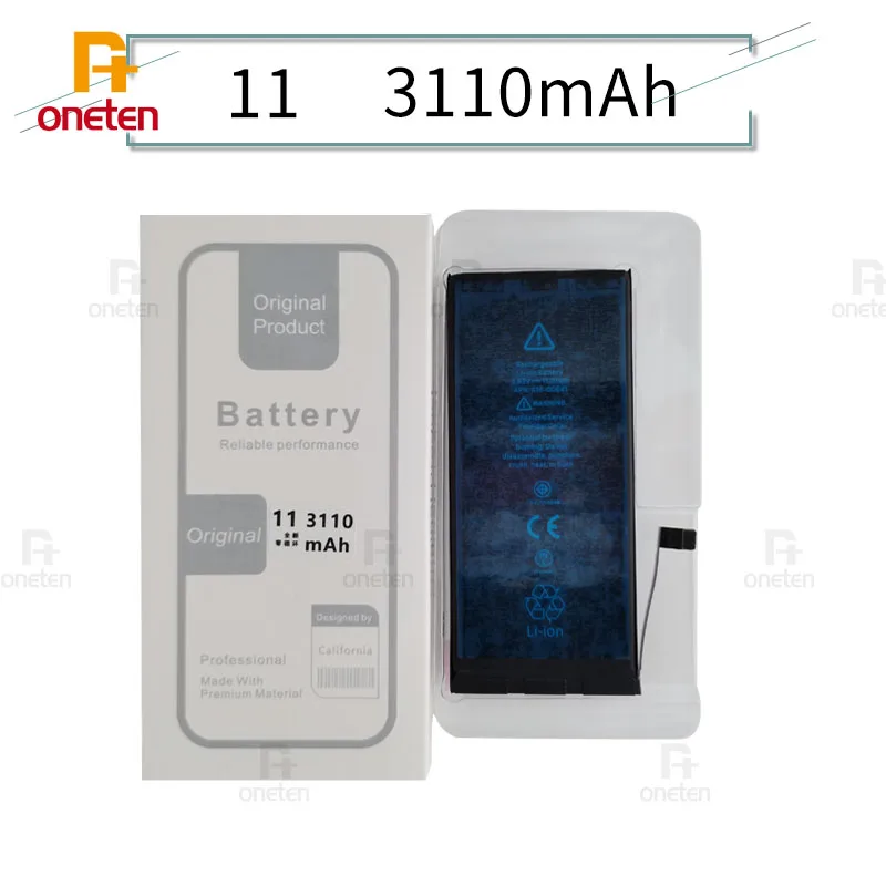 

A+ Battery for For iPhone 11 12 13 PRO PLUS MINI Bateria Replacement Battery Health Repair Phone Repair Tools