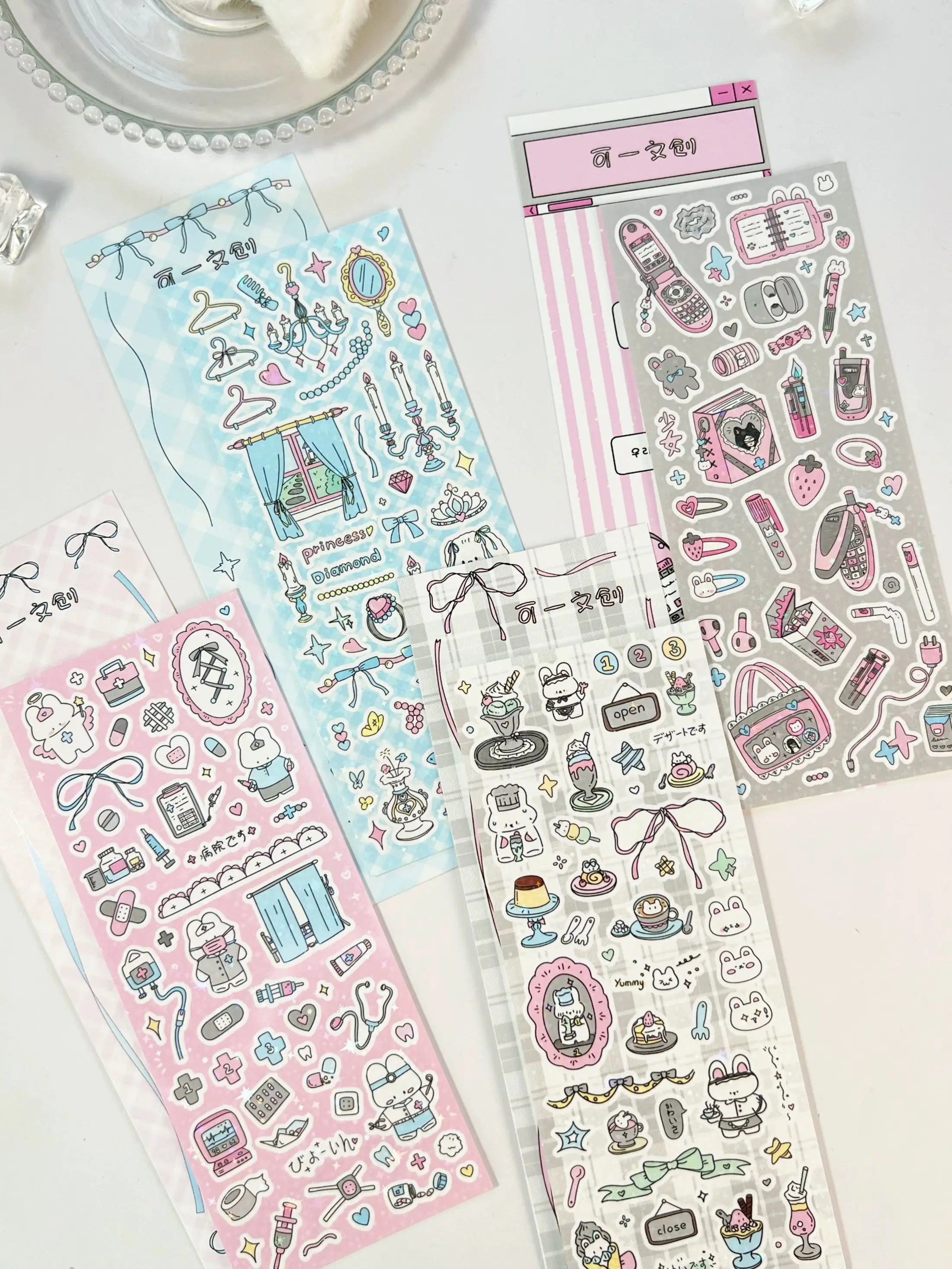 

МИНКЫС ламинированные наклейки с медведями