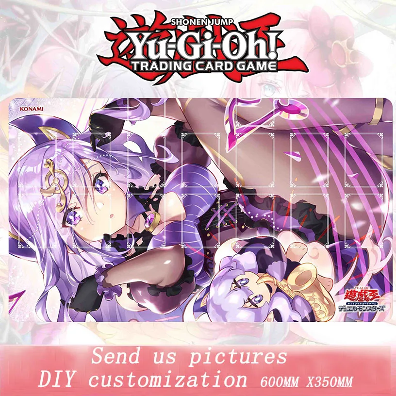 

Игровой коврик Yugioh из аниме Yu-Gi-Oh! Коврик для мыши с рисунками SolSolfachord Gracia OCG TCG, 60x35 см