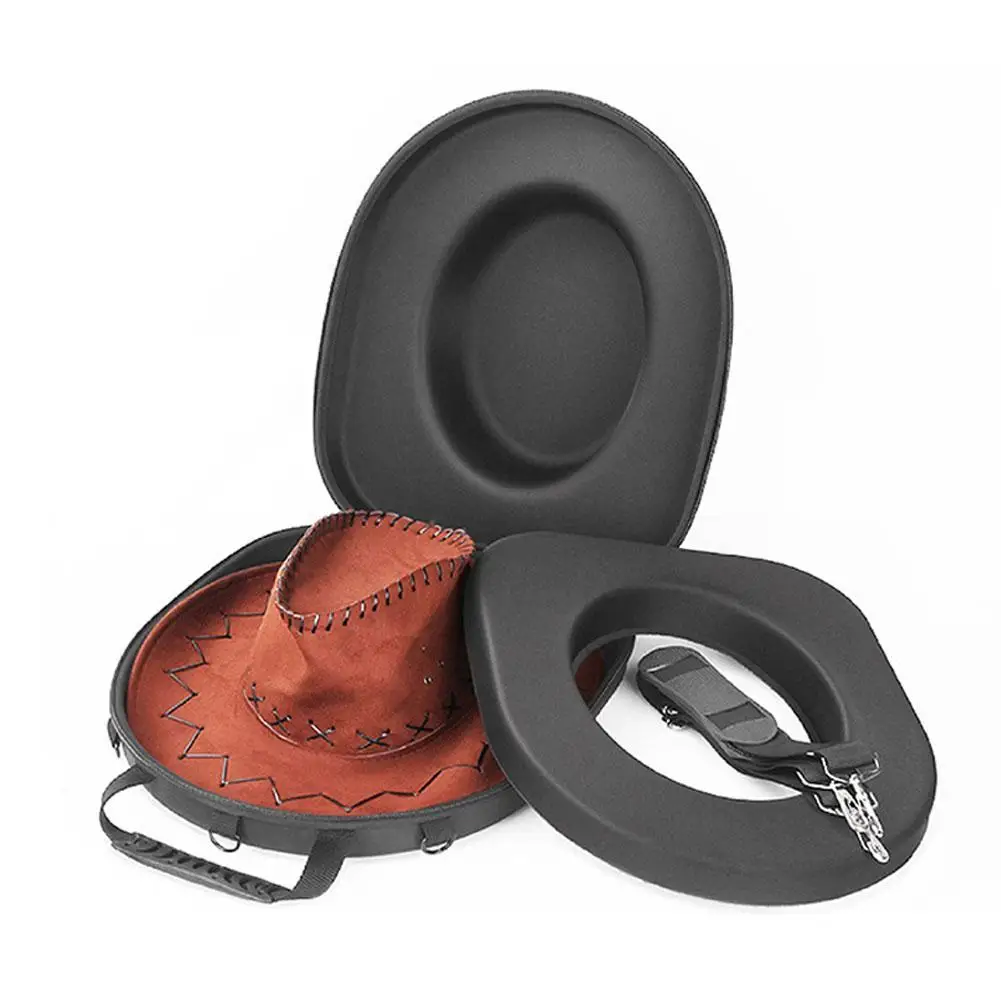 

Stackable Round Brim Hats Organizer Bag Container For Closet Travel Panama Cowboy Hat Holder Collapsible Cowboy Hat Organizer
