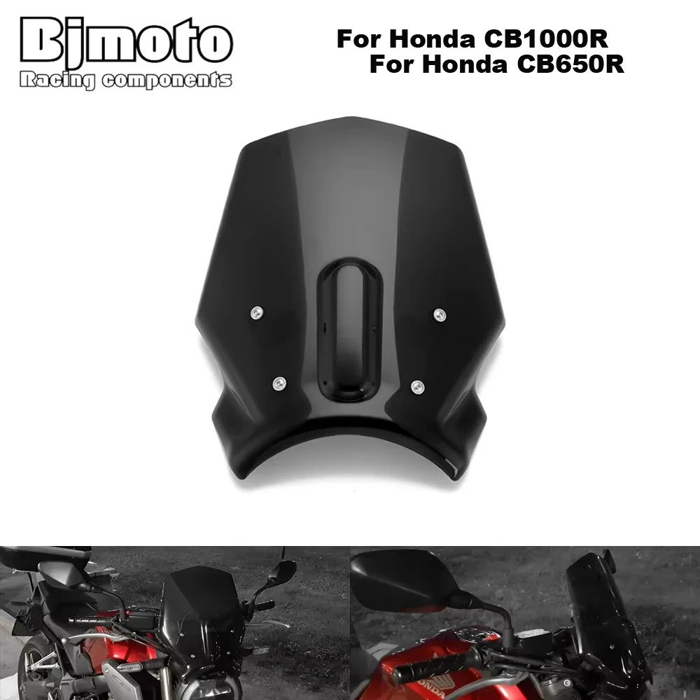 Лобовое стекло мотоцикла CB 650 R для Honda CB1000R 2018 2019 CB650R 2020 2021 2022 2023 2024 ветрозащитный