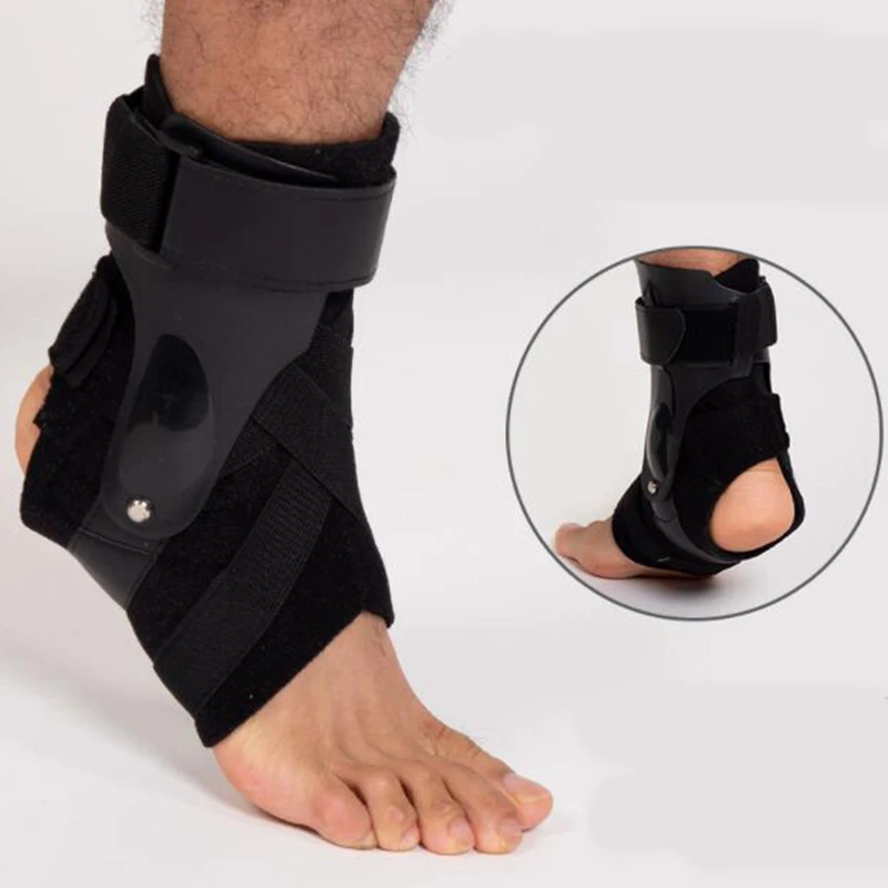 Adjustable Ankle Support Strap Brace Bandage Foot Guard Protector Ankle Sprain Orthosis Stabilizer Plantar for Basketball Soccer