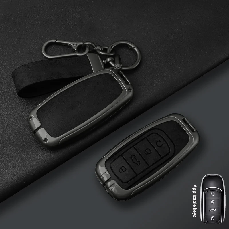 

Чехол Для Автомобильного Ключа Для Chery Jaecoo J7 Omoda 5 C5 Arrizo 5 6 PRO Plus Tiggo 7 8 Pro Max Tiggo 8plus - Держатель Д...