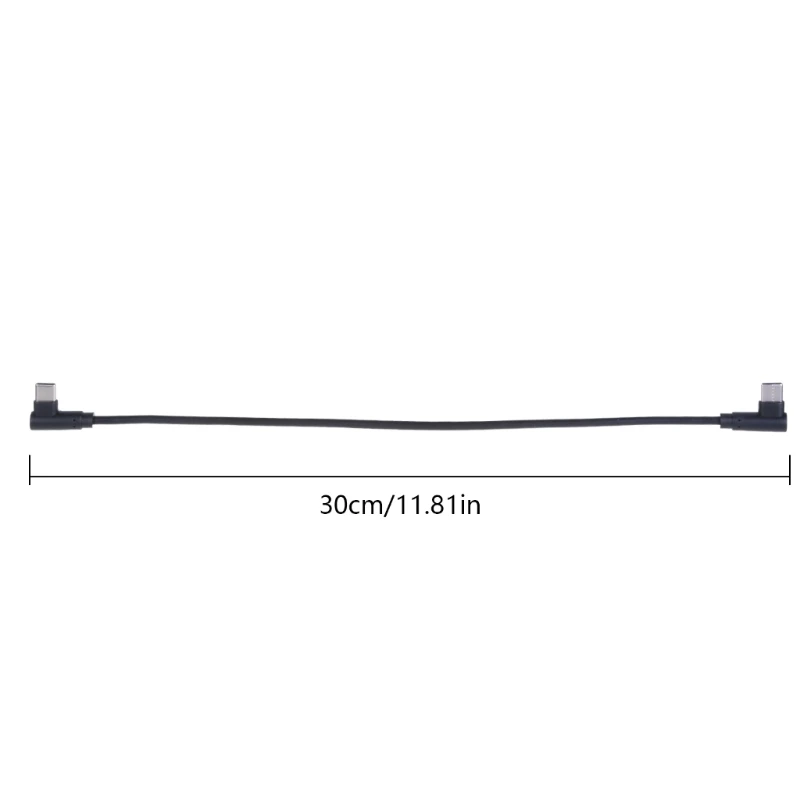 Y1UB 90-градусный прямоугольный USB-кабель типа C для быстрого зарядного устройства