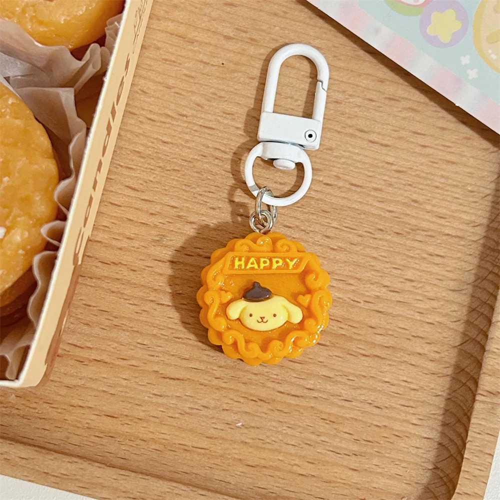 Милый брелок с изображением лунного торта середины осени Kt Cat Kuromi Melody сумка