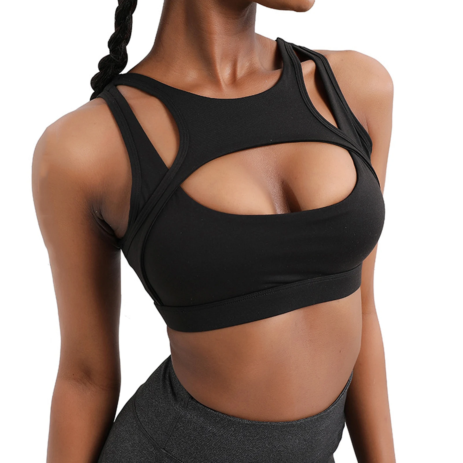 Женская одежда нижнее белье спортивный бюстгальтер повседневная работа Широкие