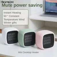 Winter 800W Mini Electric Heater Portable Desktop Fan Heater PTC Ceramic Heating Warm Air Blower Home Portable Electric Heater