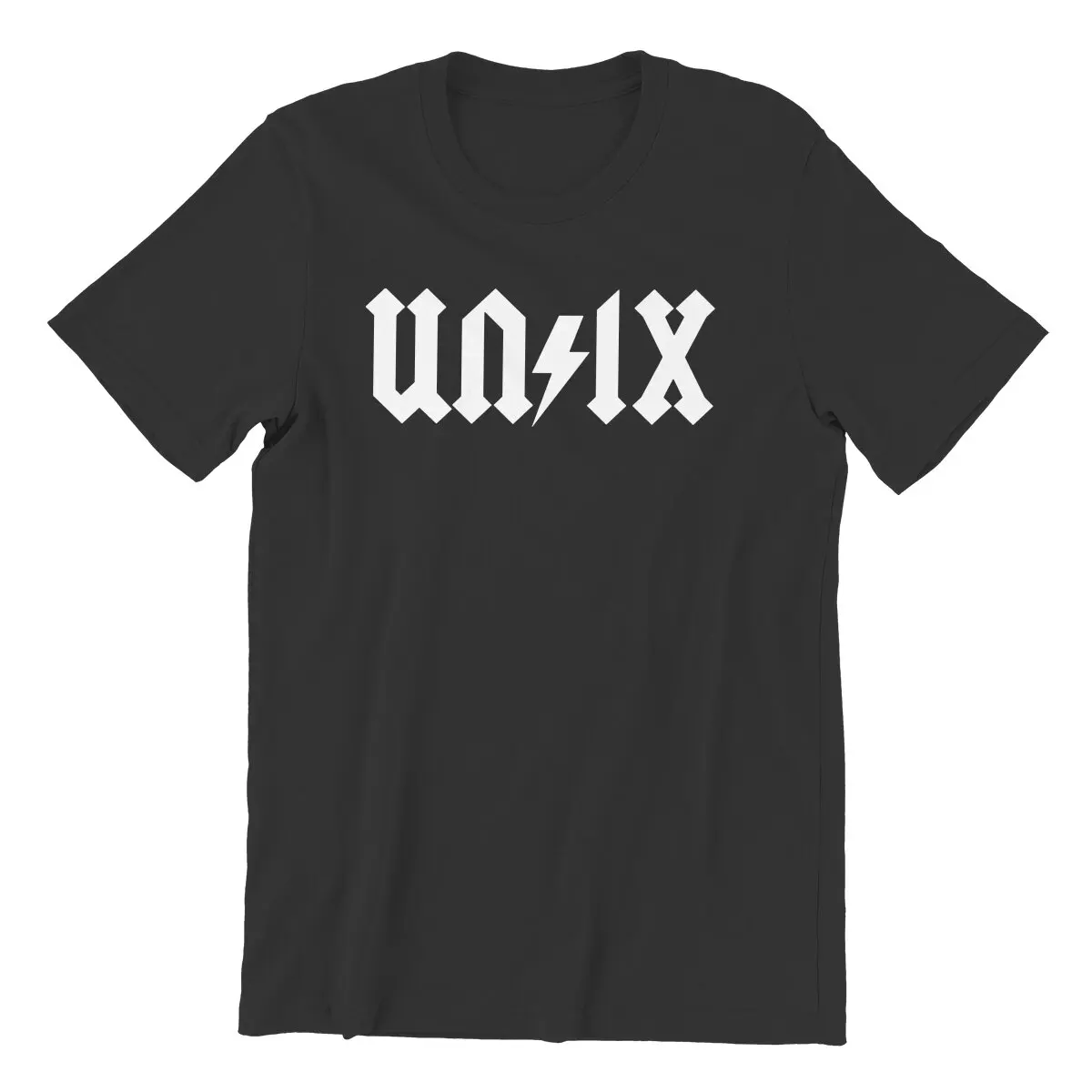 

Men T-Shirts Unix White Edition Vintage Tees Short Sleeve Flash Spark Highway To Hell T Shirt Round Collar Clothes Summer