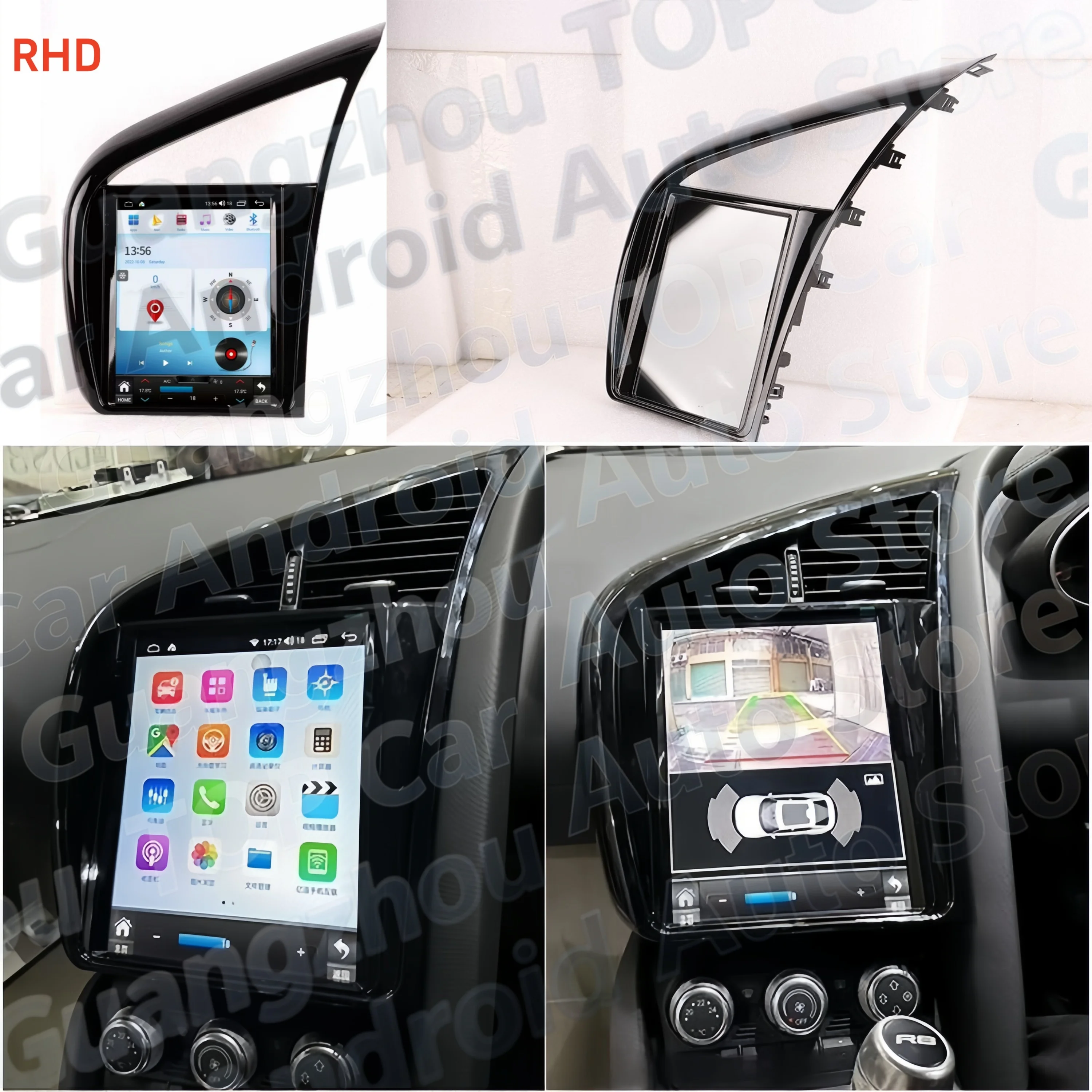 Фото Автомагнитола Android 15 с сенсорным экраном и DSP для AUDI R8 2007-2015: GPS-навигация, интеллектуальная система, стереосистема №4