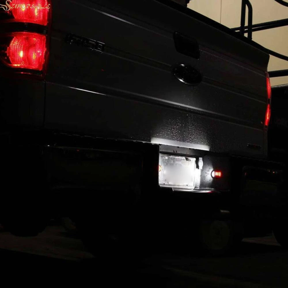 Красный и белый светодиод 2 шт. для Ford Ranger Explorer DISPATCH F150 F350 F450 номерной знак