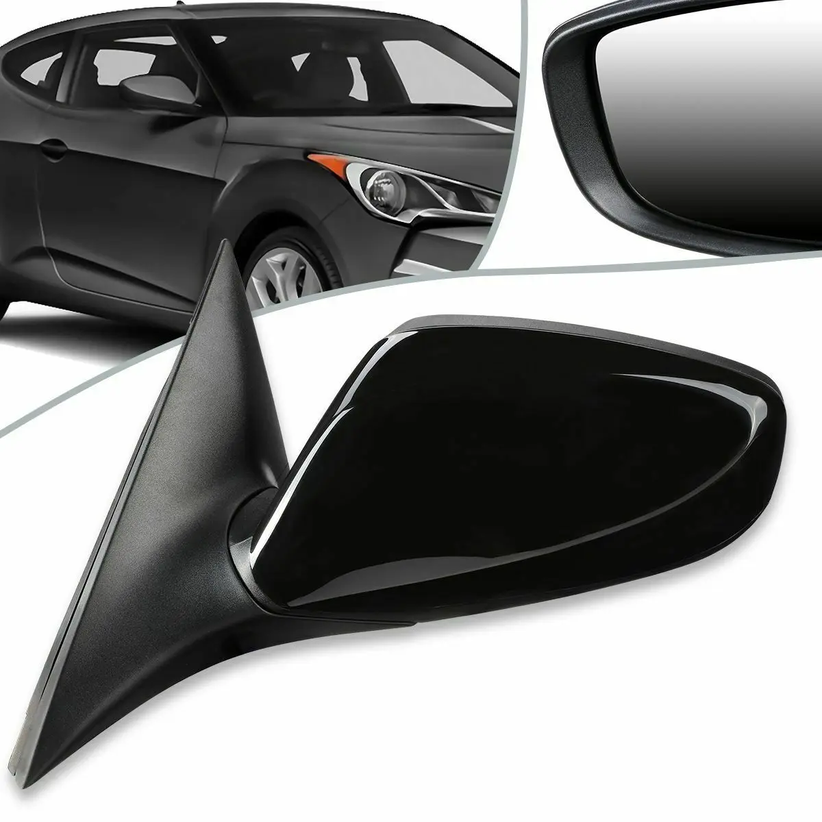 

Для Hyundai Veloster Power 2012-2014 + Подогрев бокового дверного зеркала левого вида HY1320185