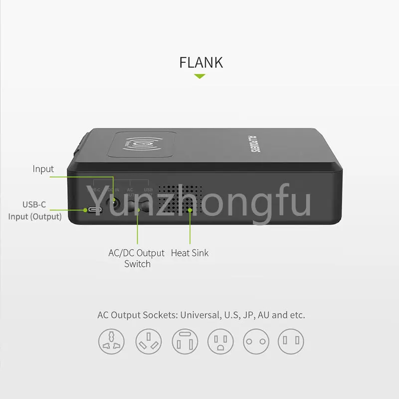 Внешний аккумулятор 100 в, 120 В, 220 В, 230 В, 41600 Втч/мА · ч