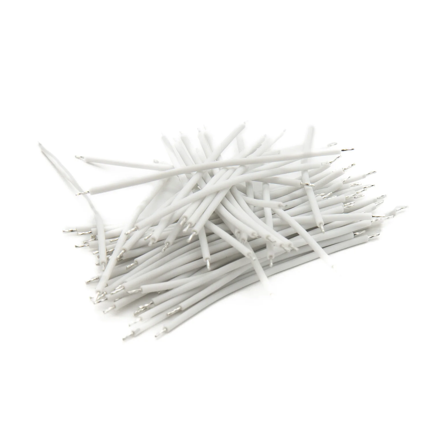 

enameled wire neon wire neon sign accessaries white connection wire white 42mm length 0.1mm diameter led strips connection wires