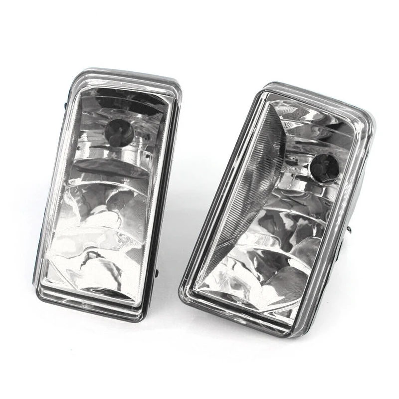 GM2593160 GM2592160 1 Pair Clear Lens Front Bumper Fog Light Driving Lamp Bulb 25883245 25883246 Fit for Chevrolet Silverado GMC