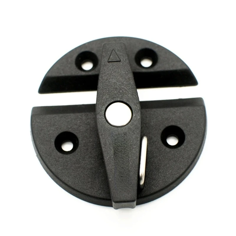 

Trailer RV Toilet Bathroom Door Round Lock Caravan Latch Hatch Locker for Camper Cargo Furniture Hardware Home Security