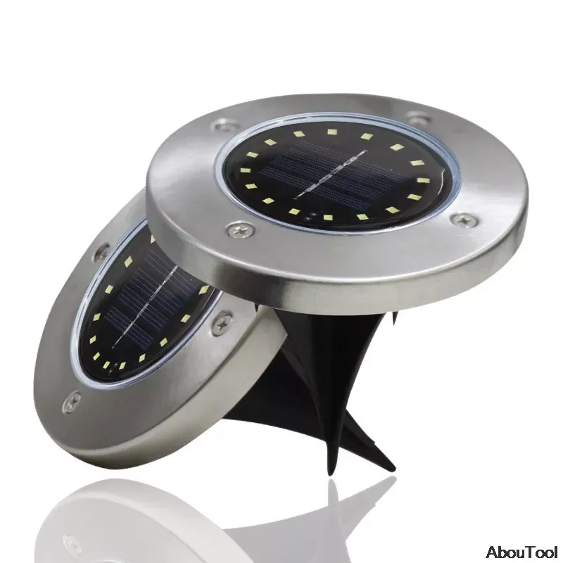 

6Pcs Solar Power Light Buried Stair Light Under Ground Lamp Outdoor Path Way Garden Decor Floor Lawn Lamp Waterproof Footlight