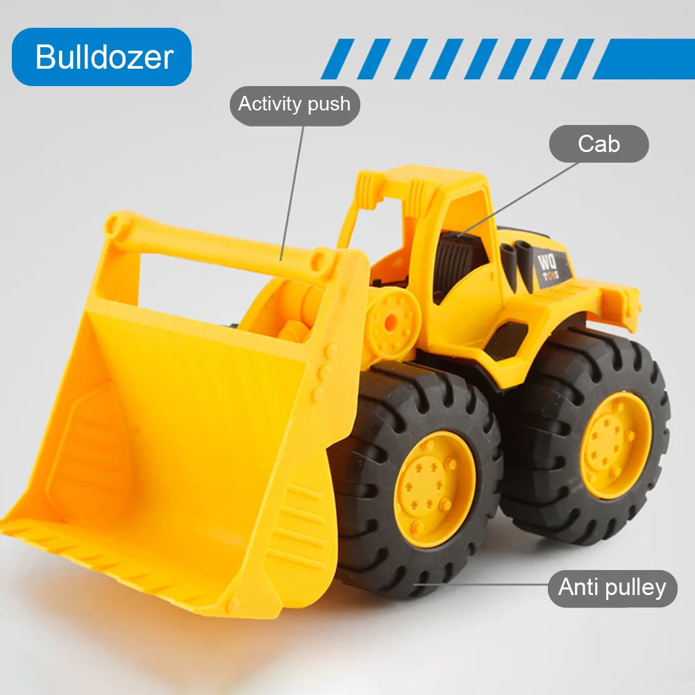 

Construction Fleet Birthday Gift Shock Proof Dump Truck Toy ABS Plastic Beach Hand Eye Coordination Portable Vehicle Engineering