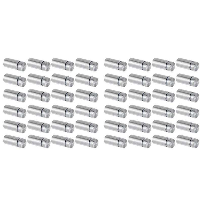 

200 Packs Sign Standoff Screws Stainless Steel Wall Standoff Mounts Nail For Glass Artwork And Displays (1/2 X 1 Inch)