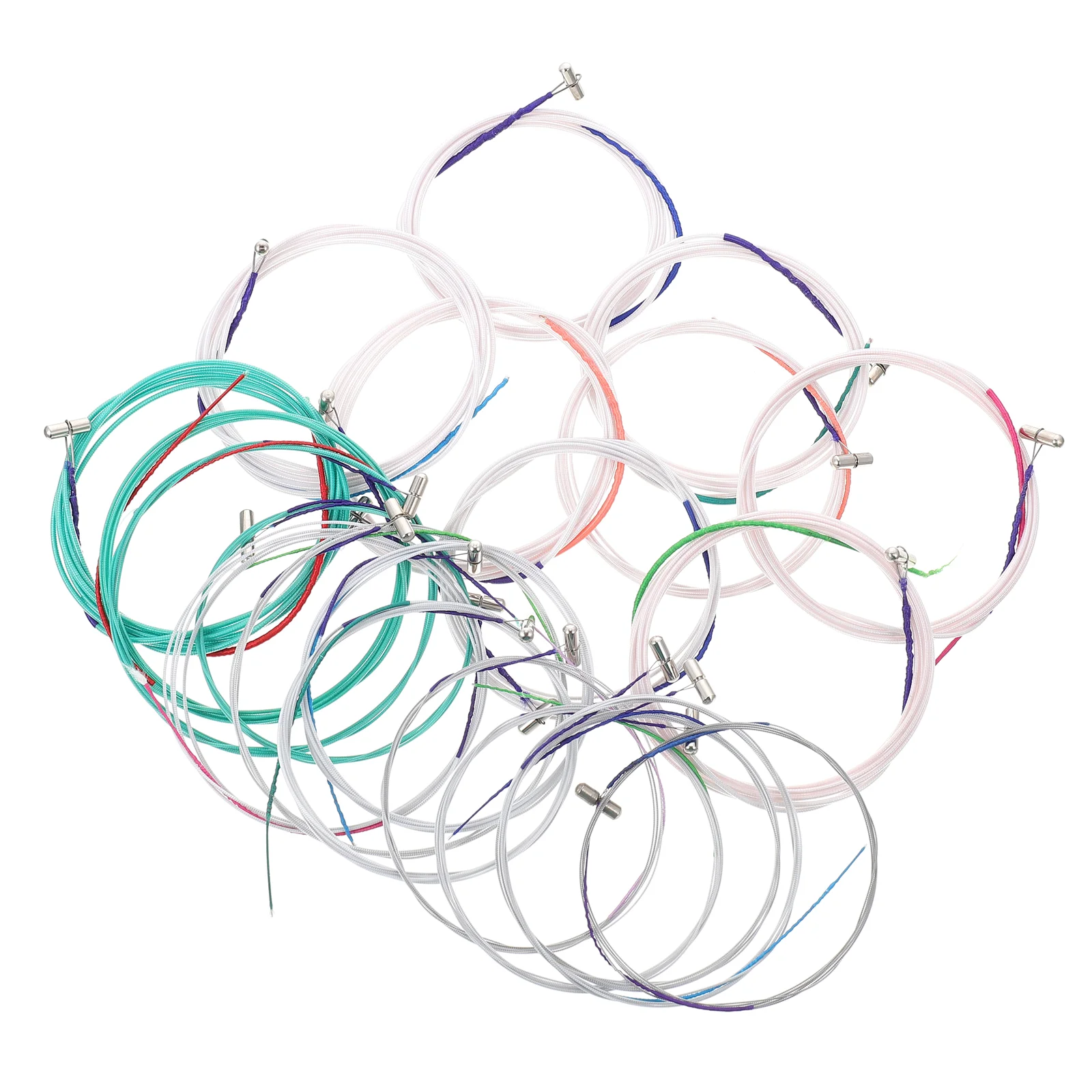 

Guzheng Strings Core Steel Accessories String21 1 General Set Full Standard Zither End Plated Nickelwrapped Nylon Chinese