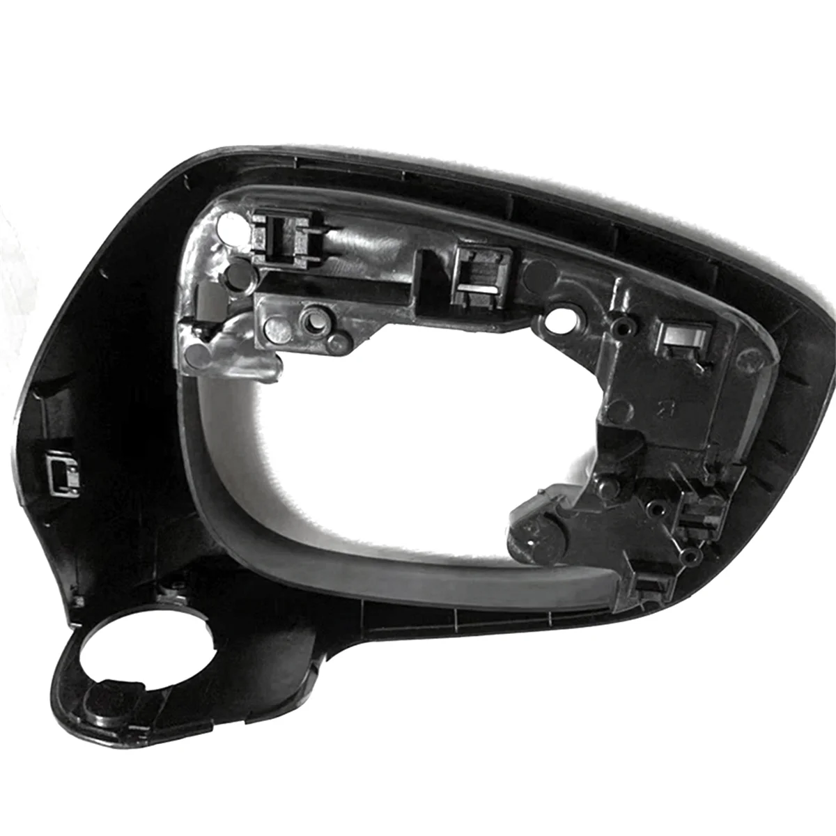 Боковое левое крыло автомобиля рамка зеркала заднего вида черная для Mazda CX-3 2016-2019