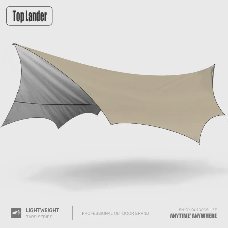 Восьмиугольник 5 1x5 1 м большой брезент водонепроницаемый тент парус