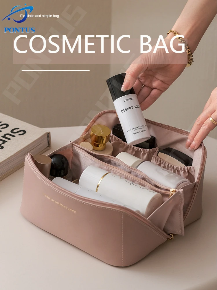 

Large Capacity Travel Cosmetic Bag Portable Girl Makeup Bag Multifunction Women Toiletries Organizer Bathroom Wash Storage Bags