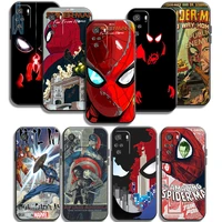 marvel spiderman phone cases for xiaomi redmi poco x3 gt x3 pro m3 poco m3 pro x3 nfc x3 mi 11 mi 11 lite soft tpu back cover