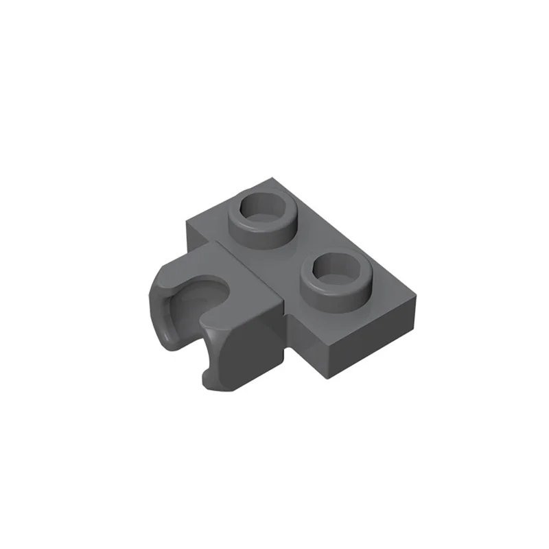 Фото MOC 10 шт. 14704 модифицированные 1x2 пластинчатые строительные блоки, комплект с маленьким буксирным шариком, цоколь, частицы кирпича, развивающие игрушки, подарки на день рождения №5