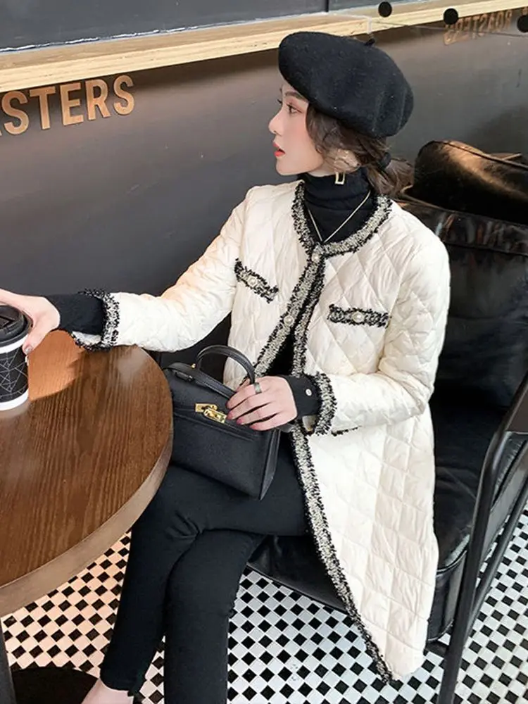 Women Long Down Jacket New Casual Style White Duck Down Jackets Autumn Winter Coats And Parkas Female Outwear