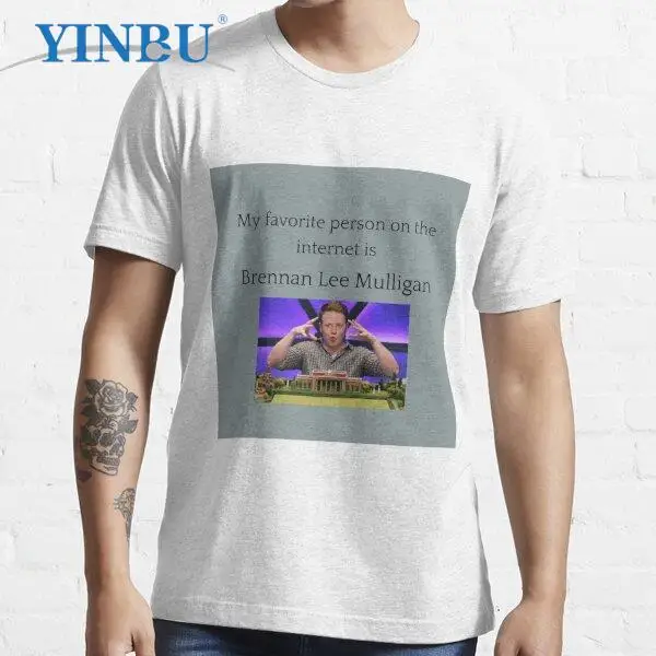 

Brennan Mulligan Appreciation YINBU Brand High quality Men's short t-shirt 2023 Graphic Tee