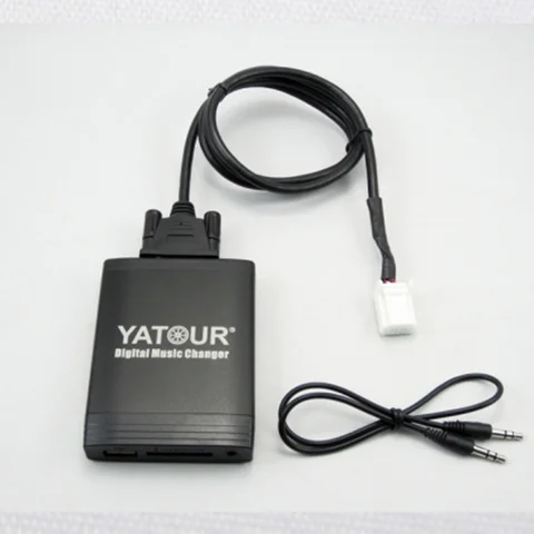 Автомобильный MP3-плеер Yatour USB SD AUX адаптер для Toyota Avensis Sequoia Tacoma Tundra Vitz Avalon 2005-2011 6 + 6 разъемов