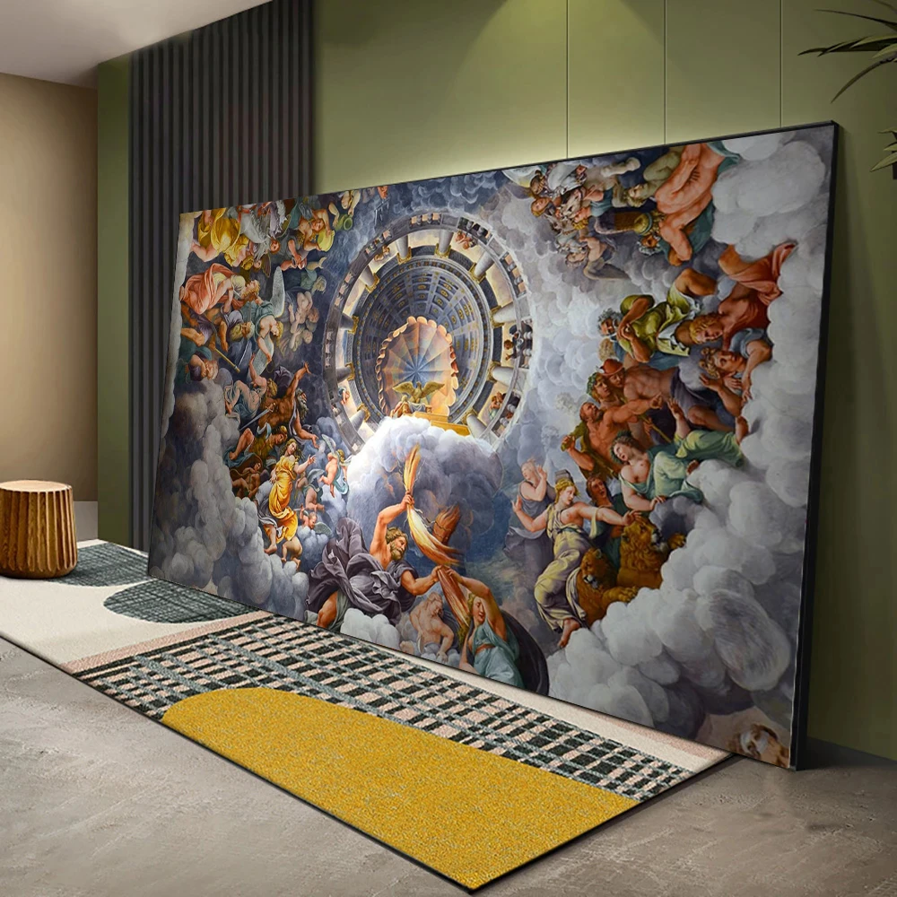 Большая 5D алмазная живопись, греческая мифология, боги, Zeus Hera, сделай сам, полностью Алмазная вышивка, мозаика, вышивка крестиком, украшение для дома G159