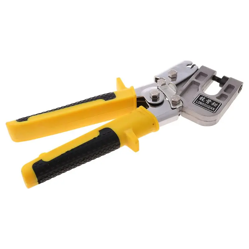 

Aluminum Alloy 10inch Handle Stud Crimper Plaster Board Drywall Tool For Fastening Metal Studs R9UF