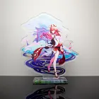 Экшн-фигурки Game Genshin Impact акриловая модель на подставке Lady Yae Raiden Shogun Kokomi Genshin, декор для косплея, стоячий знак, подарки