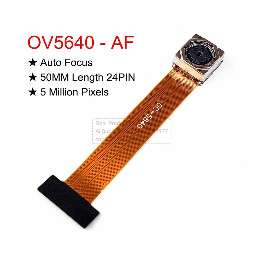 

50MM OV5640 AF Camera Module 5 Million Pixels Auto Focus 24PIN 5CM Length Camera 24 Pin HD 65 Degree