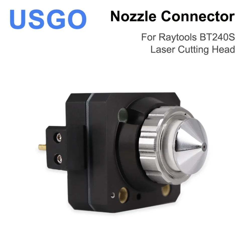 

USGO Laser cutting head nozzle connector BT240S Nozzle Holder Ceramic Connector for Raytools BT240S Laser Cutting Head