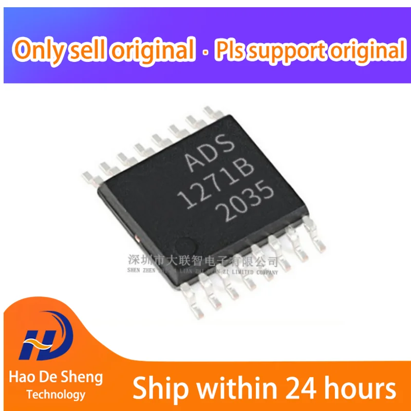 

1 шт./партия ADS1271IBPW TSSOP16 новая Оригинальная фотография