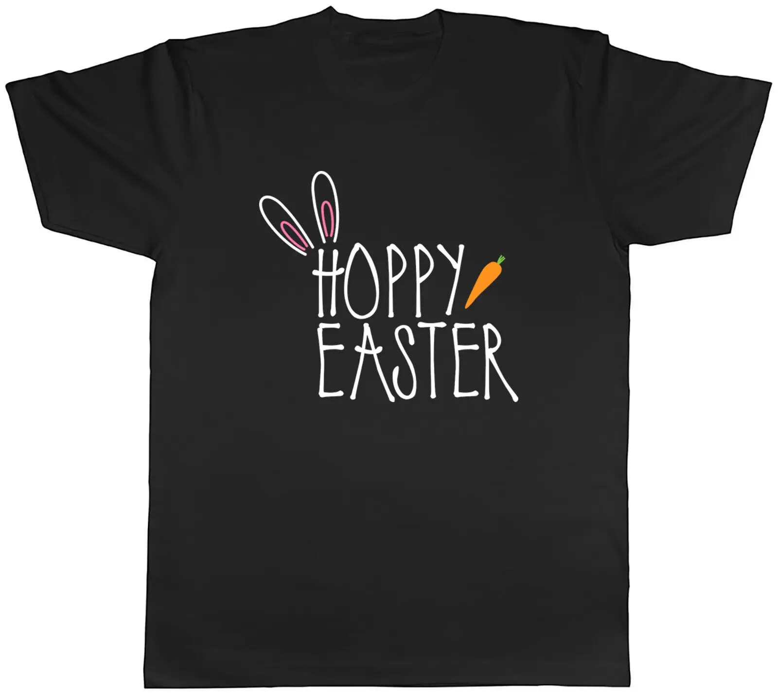 Hoppy Пасхальный кролик Мужская футболка унисекс