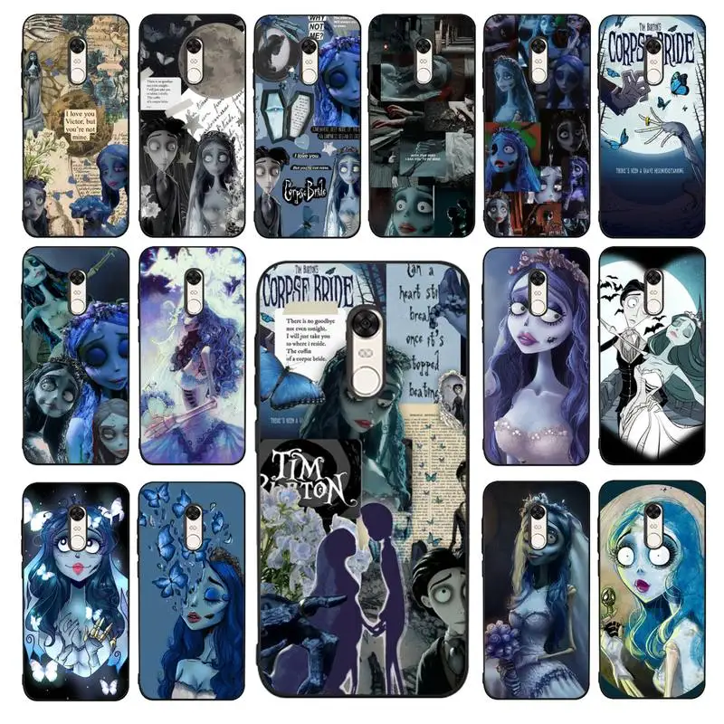 

Disney Corpse Bride Phone Case for Redmi 5 6 7 8 9 A 5plus K20 4X 6 cover