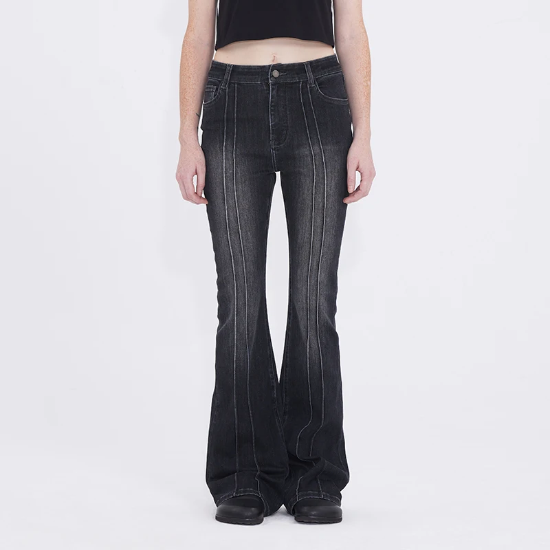 Джинсы Vena Label Jeans Женские винтажные брюки с вырезами уличная одежда джинсовые