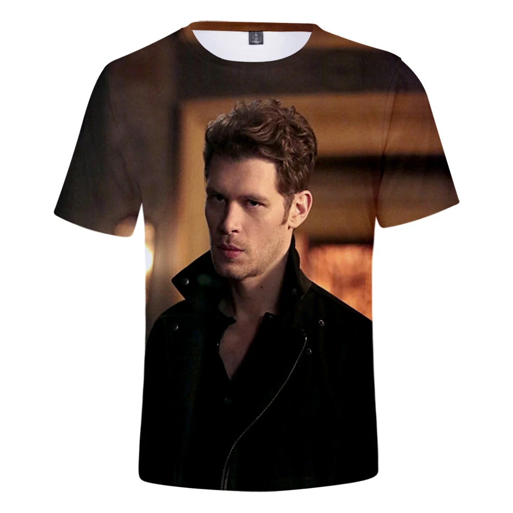 

Printed round neck 3d T-shirt Niklaus Mikaelson Aikooki t-shirts men's short-sleeved T-shirts short-sleeved T-shirts