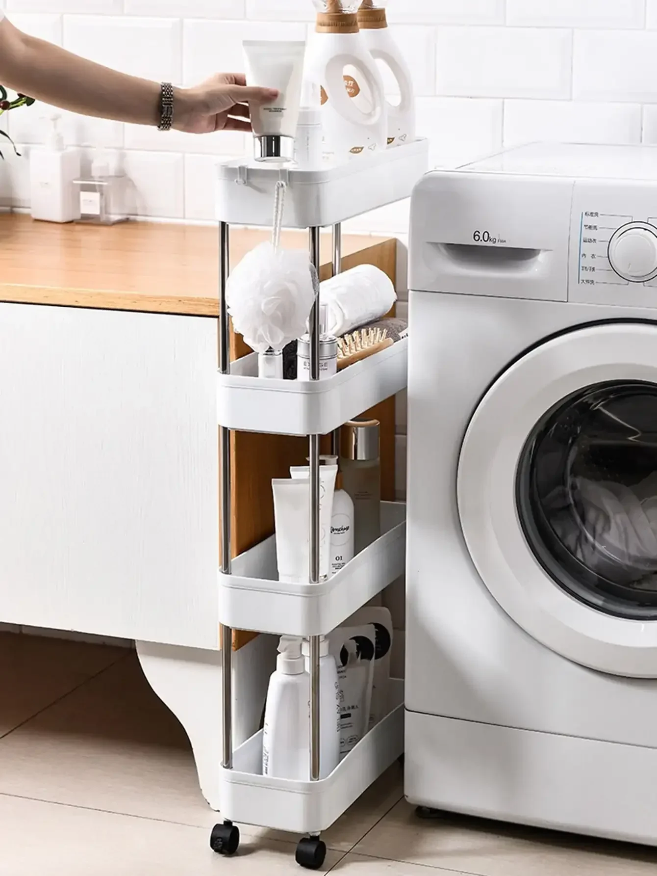 3/4 ярусная вращающаяся тележка