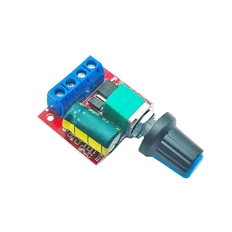 

10PCS PWM DC Motor Governor Controller 5V-35V Speed Regulation Switch Board 5A 20khz Switch LED Dimming Speed Regulation Module