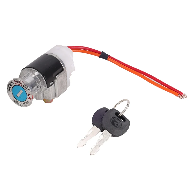 Эффективное зарядное устройство для мотоцикла Mini-Lock с двумя ключами подходящим