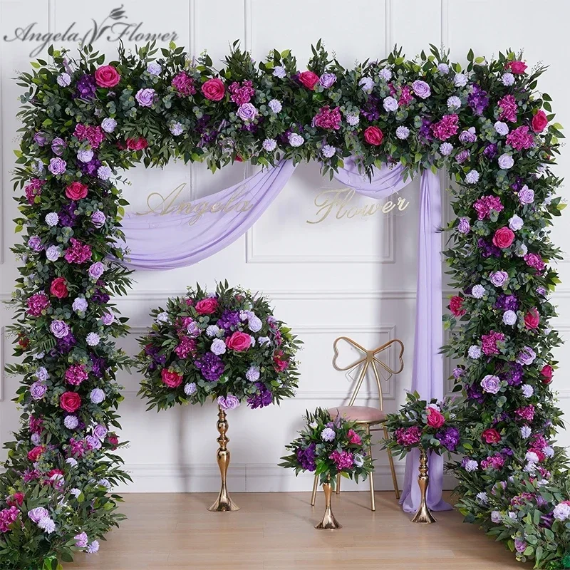 Luxus розовая Роза Орхидея Золотая блестящая Свадебная палатка для свадебного