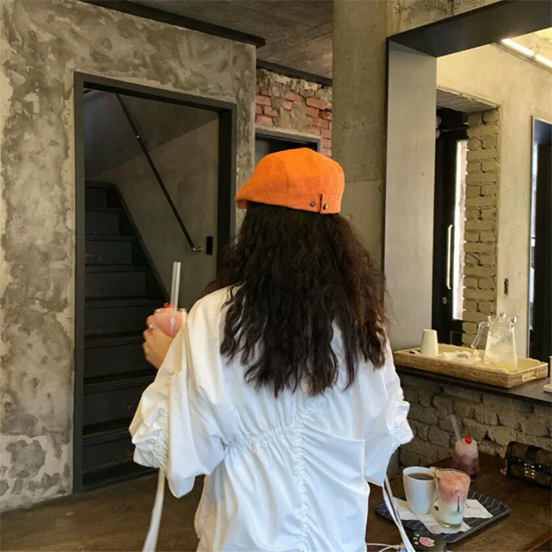 Ветрозащитный хлопковый берет цвет в ассортименте