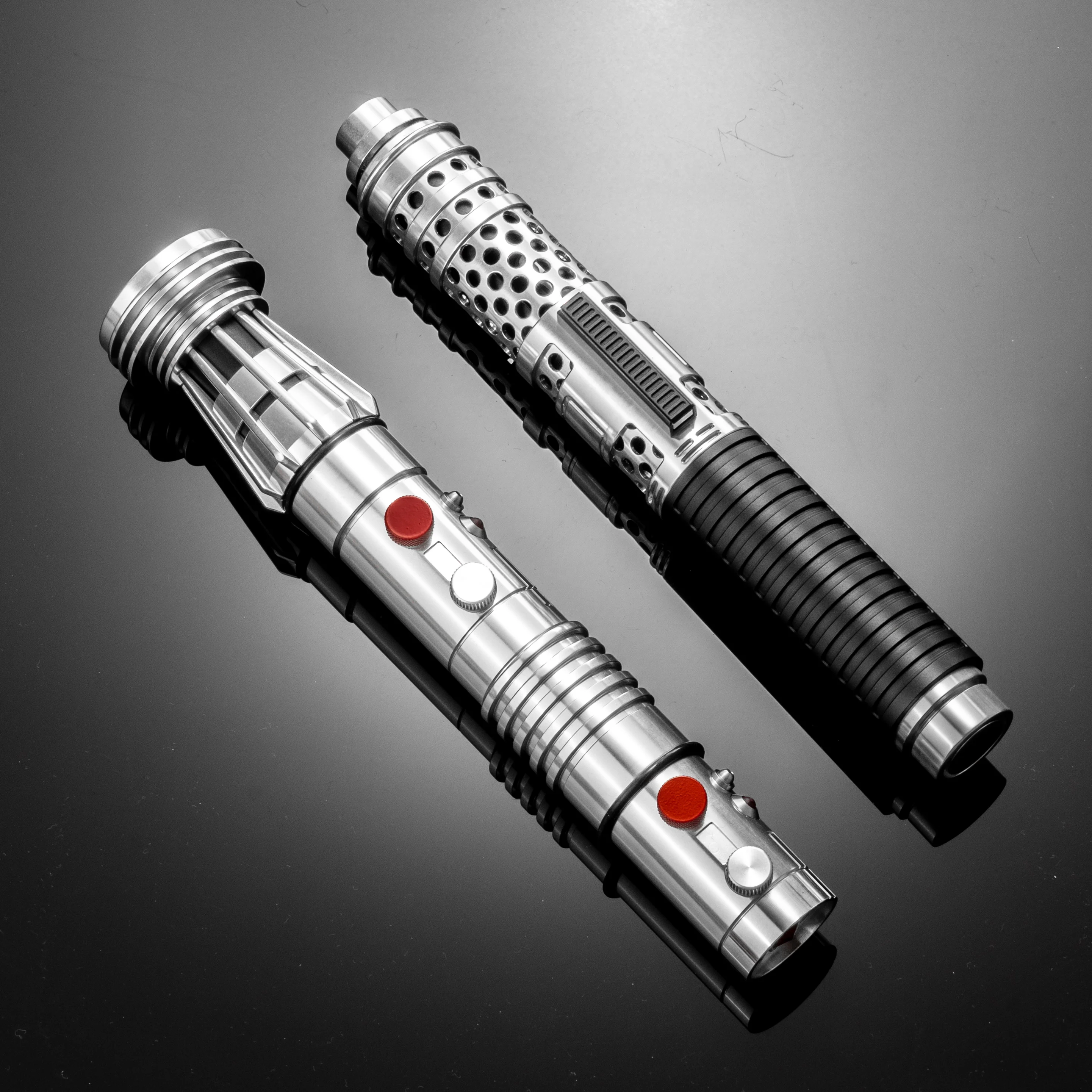ELF SABERS Asajj Ventress N-pixel Lightsaber Darth Maul Light Sword Proffie V2.2 Removable Luminous Crystal Chassis Saber Toys