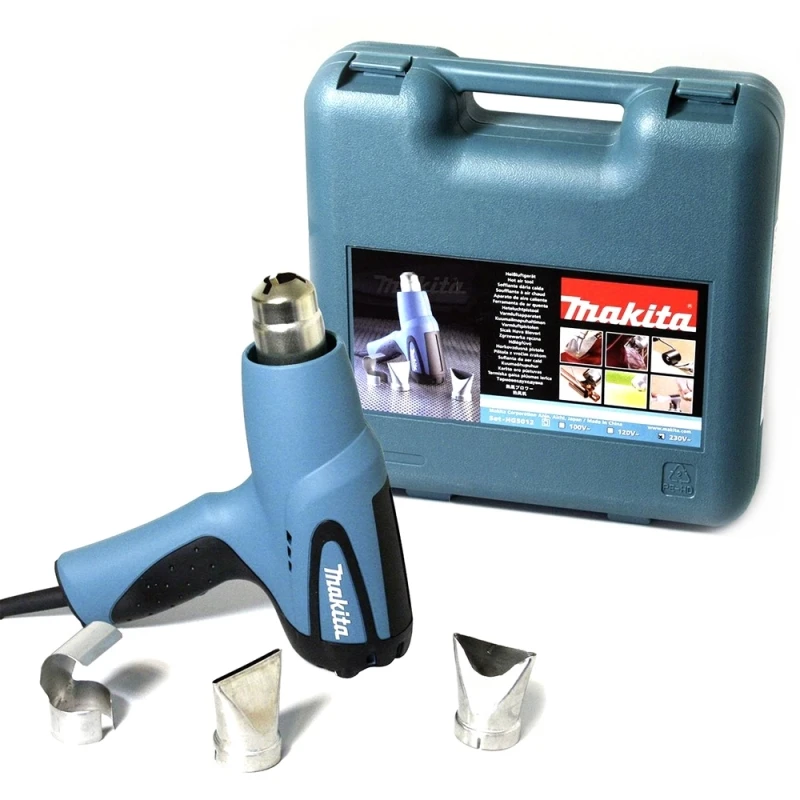 Фен технический Makita HG5012 (Мощность 1600 Вт 2 режима работы производительность 350/500
