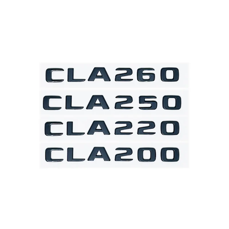 

Багажник автомобиля с буквами логотипа, эмблема, значок, наклейки, наклейка для Mercedes Benz CLA Class CLA35 CLA45 CLA260 CLA200 CLA180 CLA250 CLA220